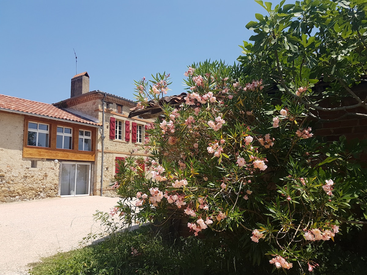 Chambre d'hôtes accessible vue sur les Pyrénées