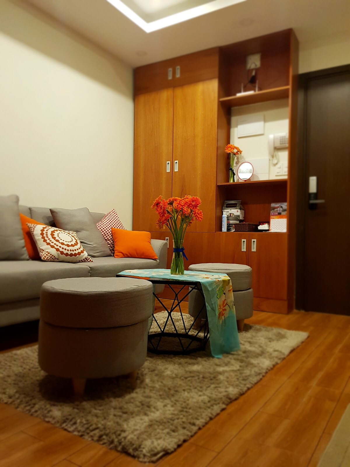 博塔尼卡公寓（ Botanica Apartment ）里一间舒适的房间