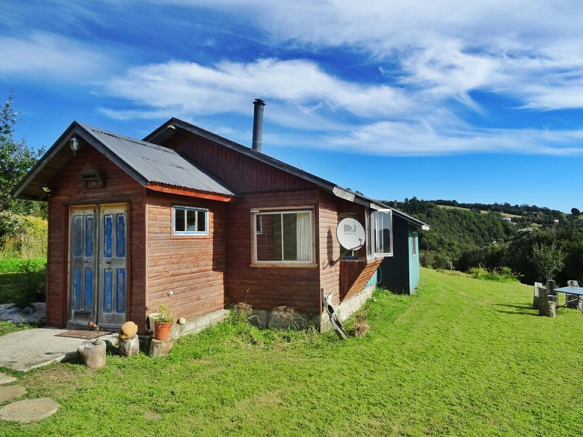 Cabaña en la pradera