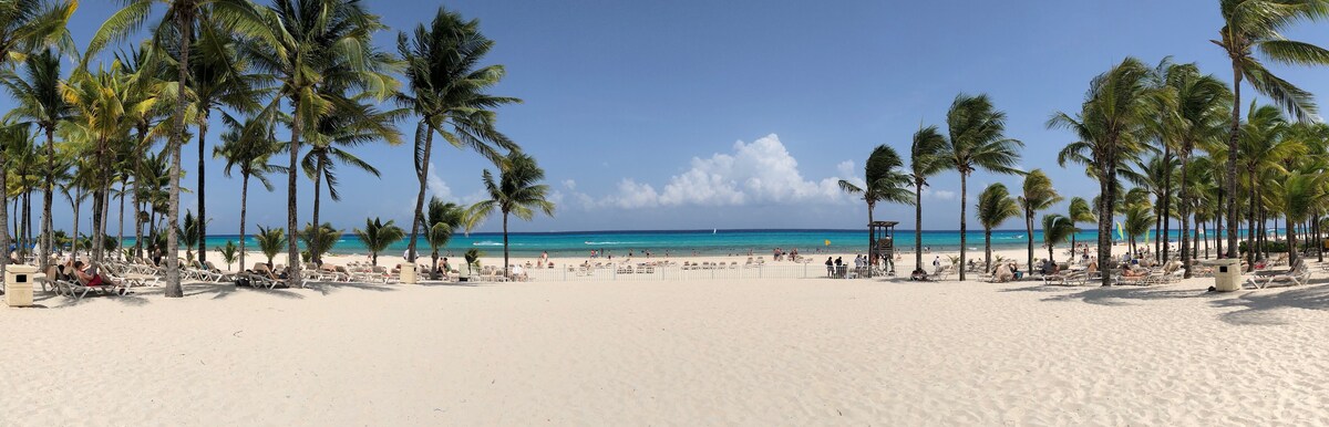 Mi Riviera Maya ，欣赏白色温暖的沙滩