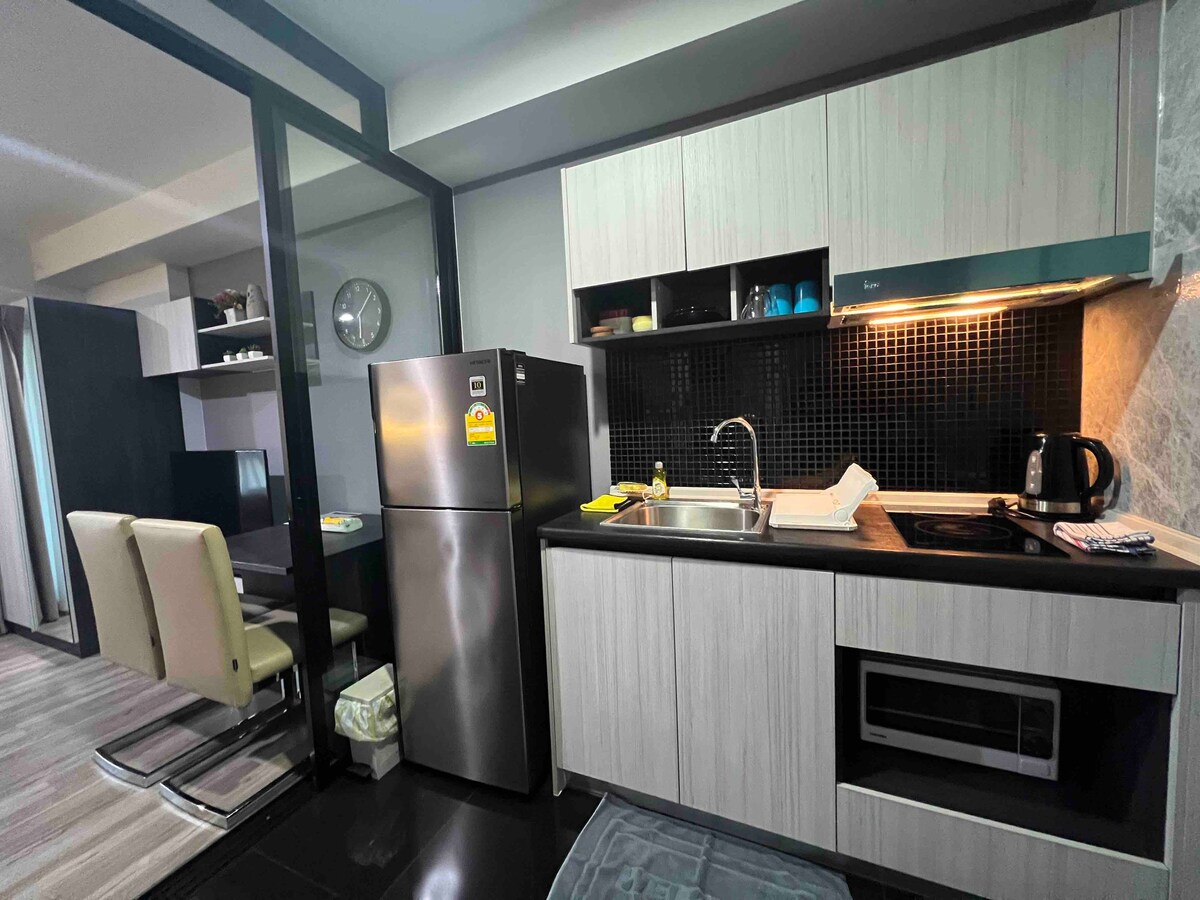 Stylish Studio Near Jatujak Market, BTS,MRT,BigC