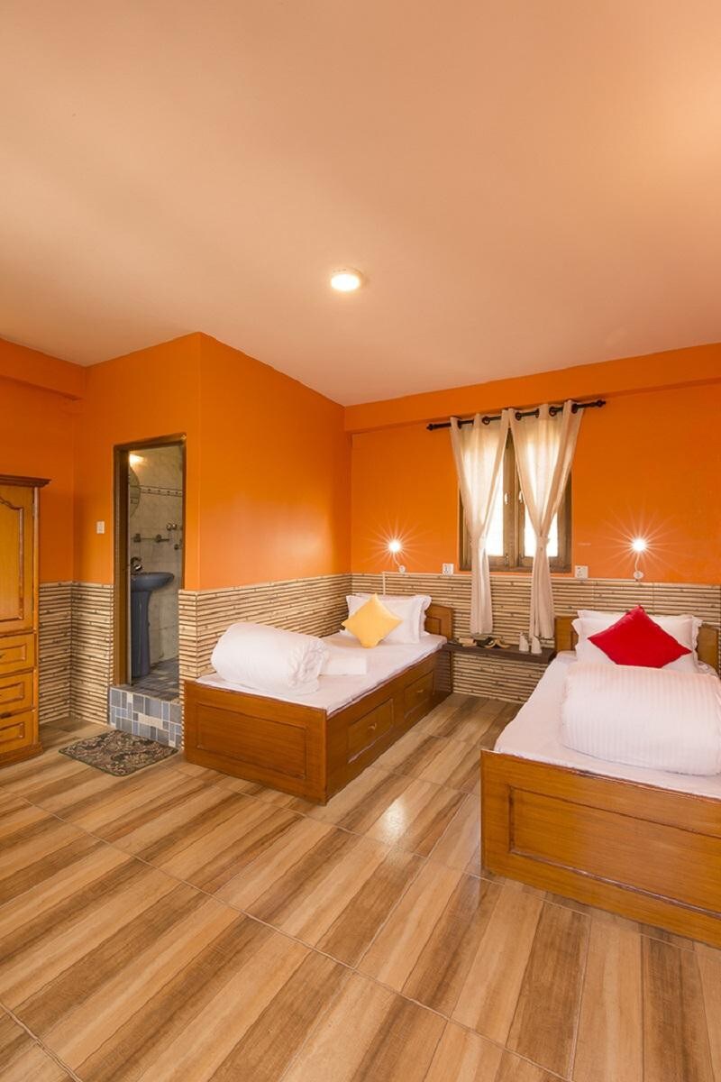 Zostel Pokhara | Twin bed Private Room