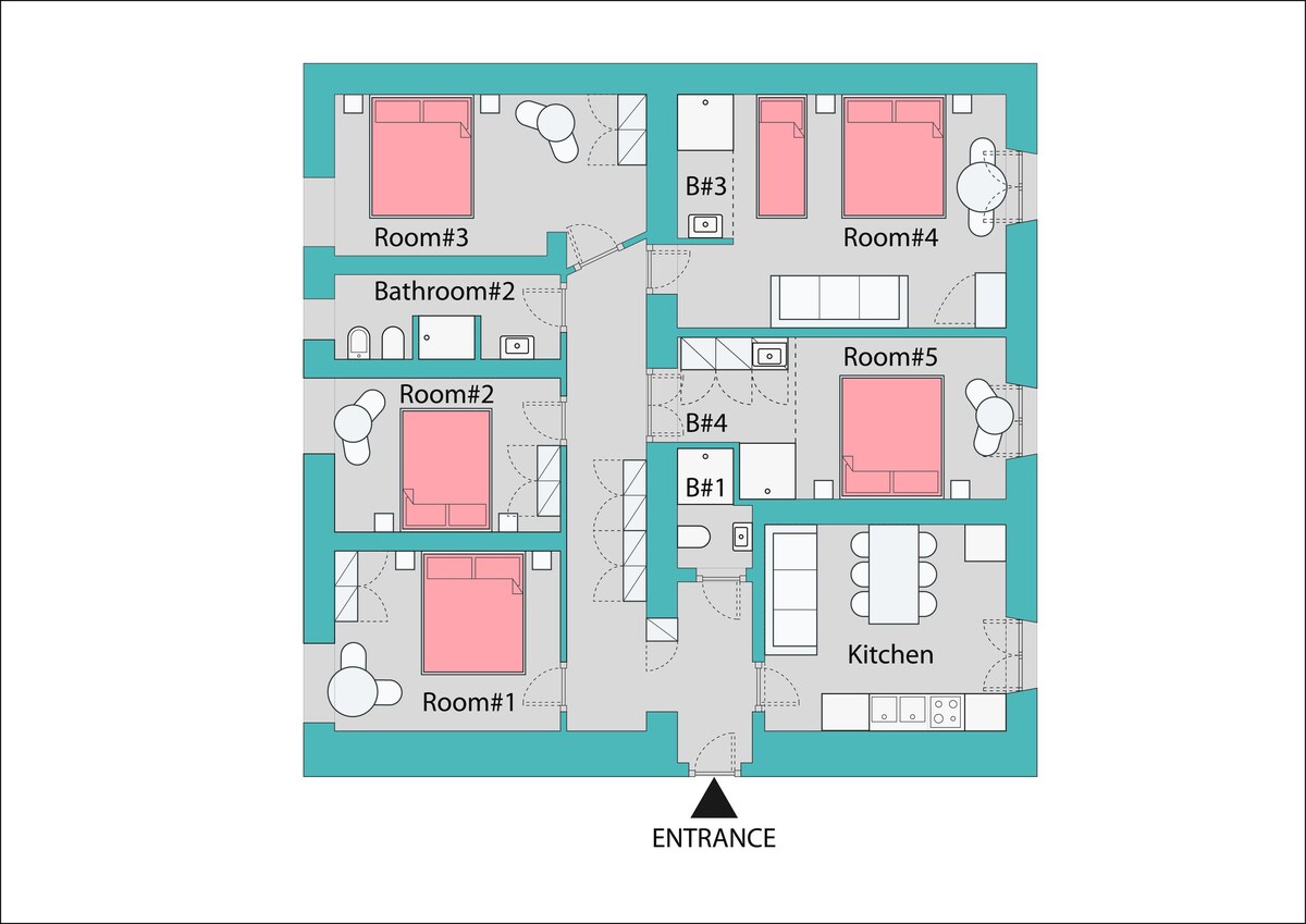 Ostiense room-Trastevere&Testaccio