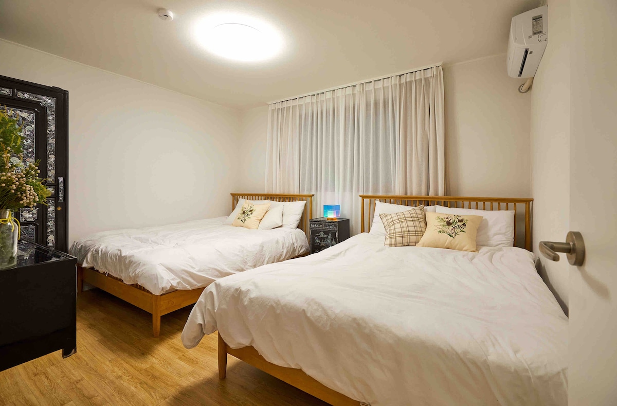 Seoul STN2min.2Room 3Bed 2nd fl.Cozy Family House!