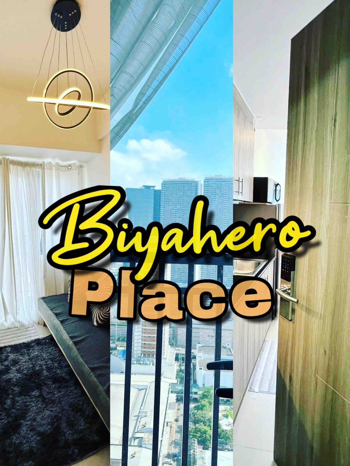 Biyahero Place黄金地段39楼城市天际线景观