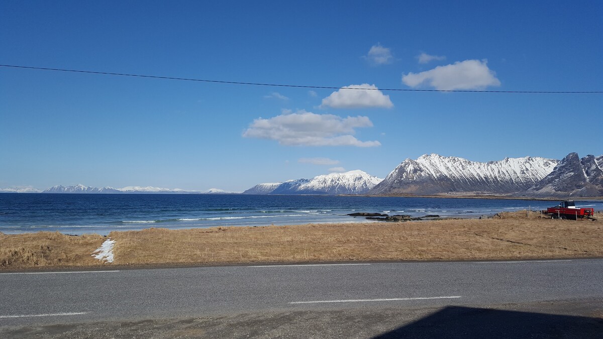 Lofoten, Vinje在Gimsøy.