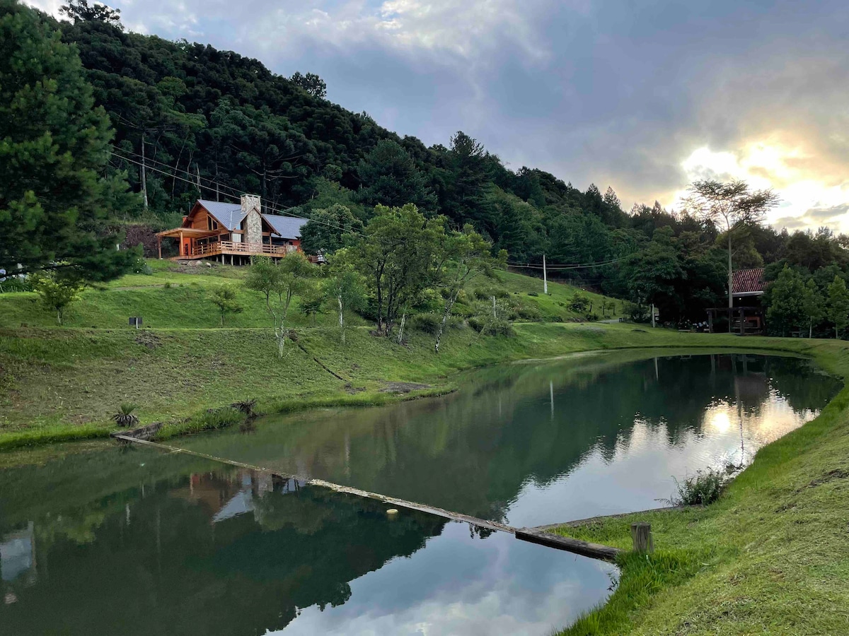 Casa di Bressan, aconchegante e com vista