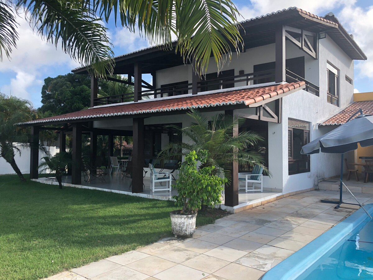 Casa Beira Mar, 4 Suítes, 400m2 c/ Piscina