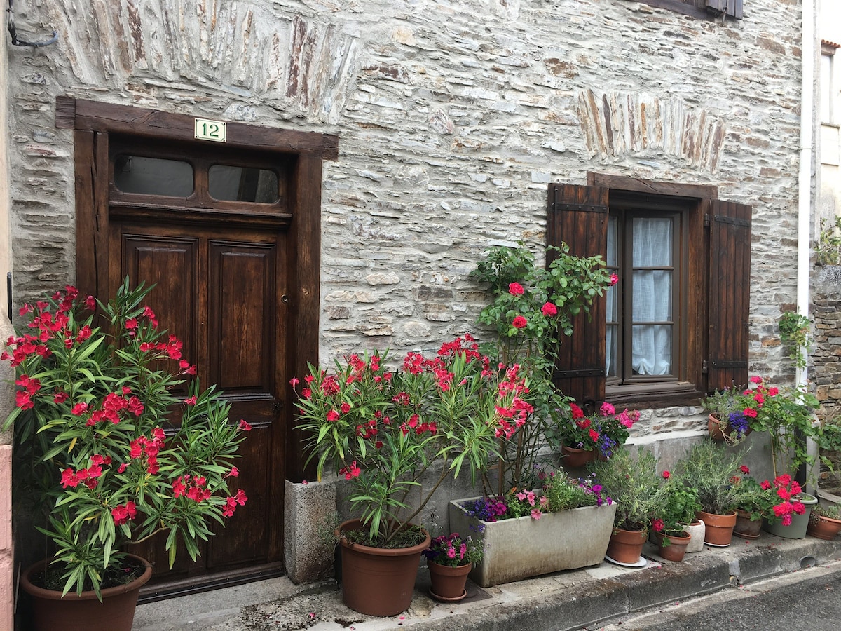 Ancient Stone Village House - Private Courtyard