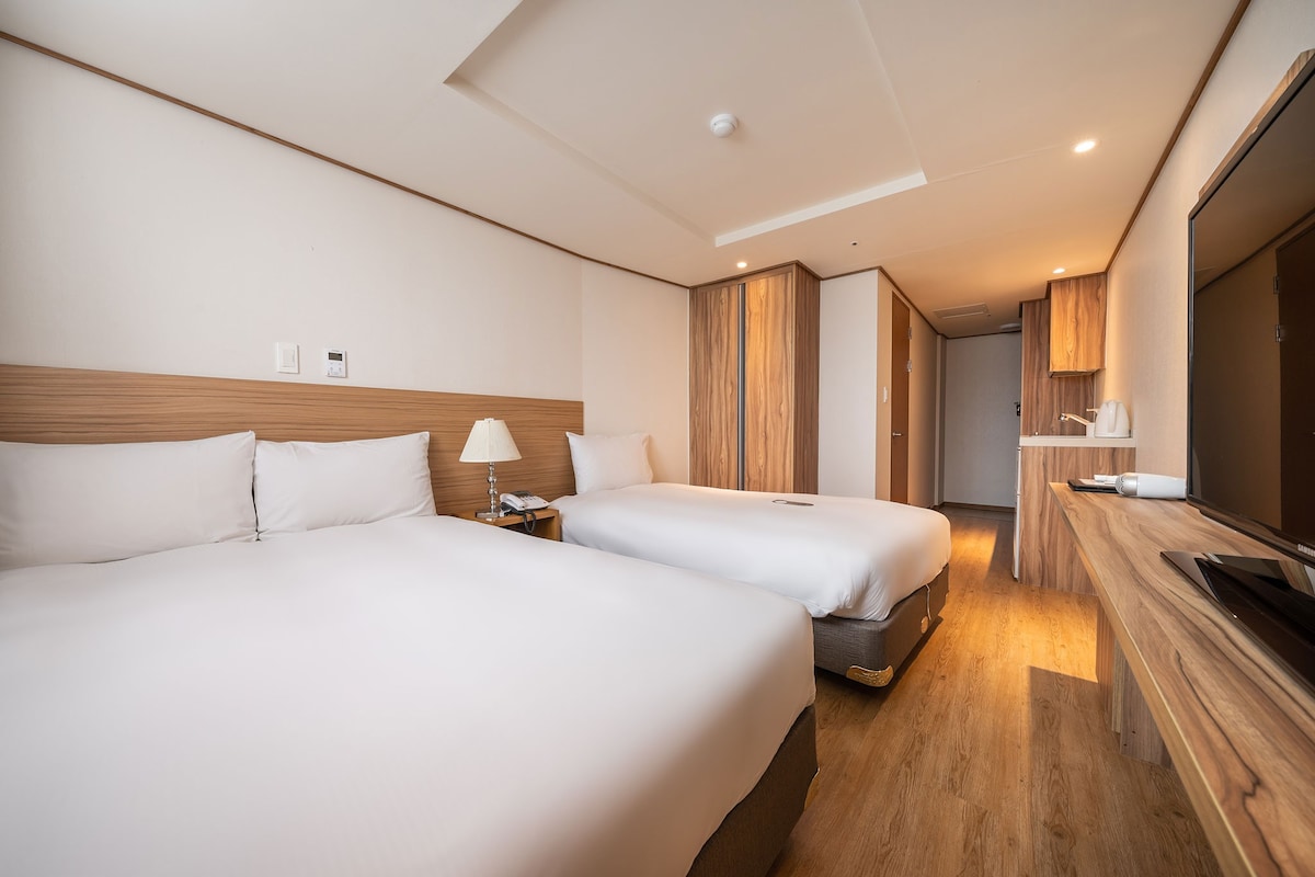 酒店休闲， Seoguipo家庭双床房（ 3卧） 1