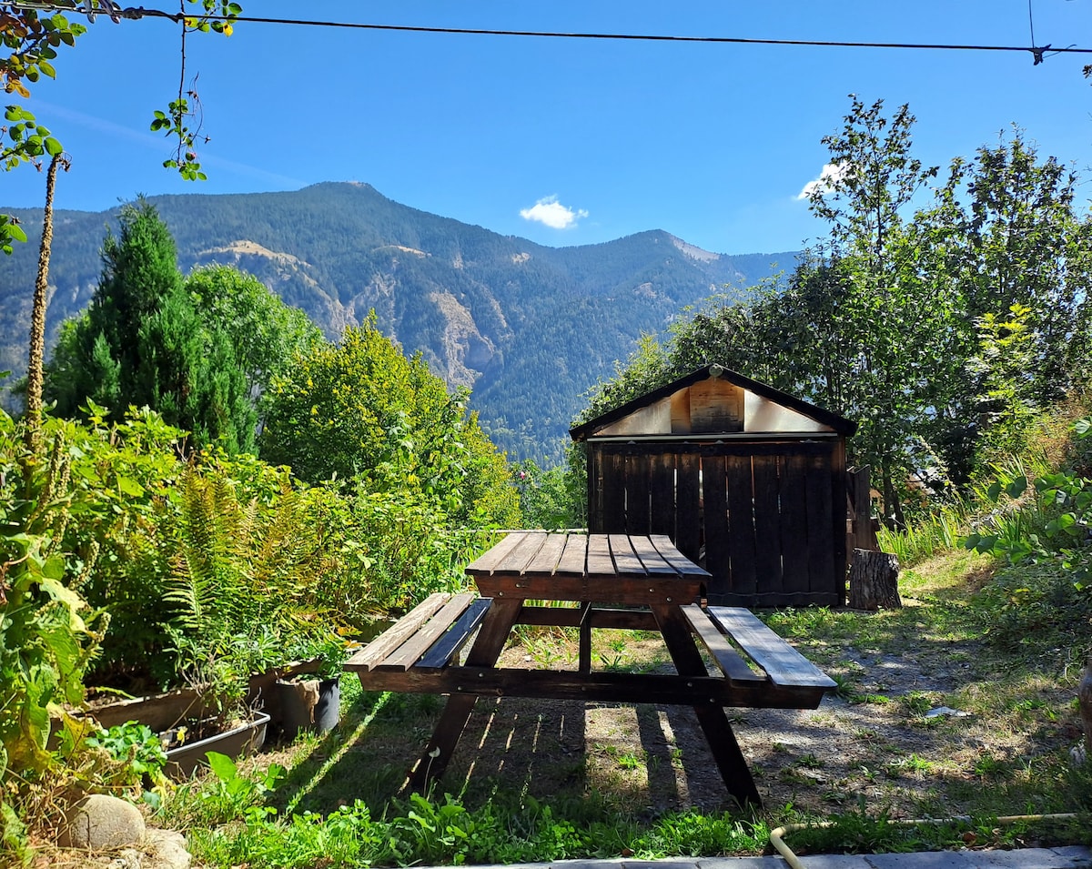 Studio dans un chalet alpin Val d'Allos