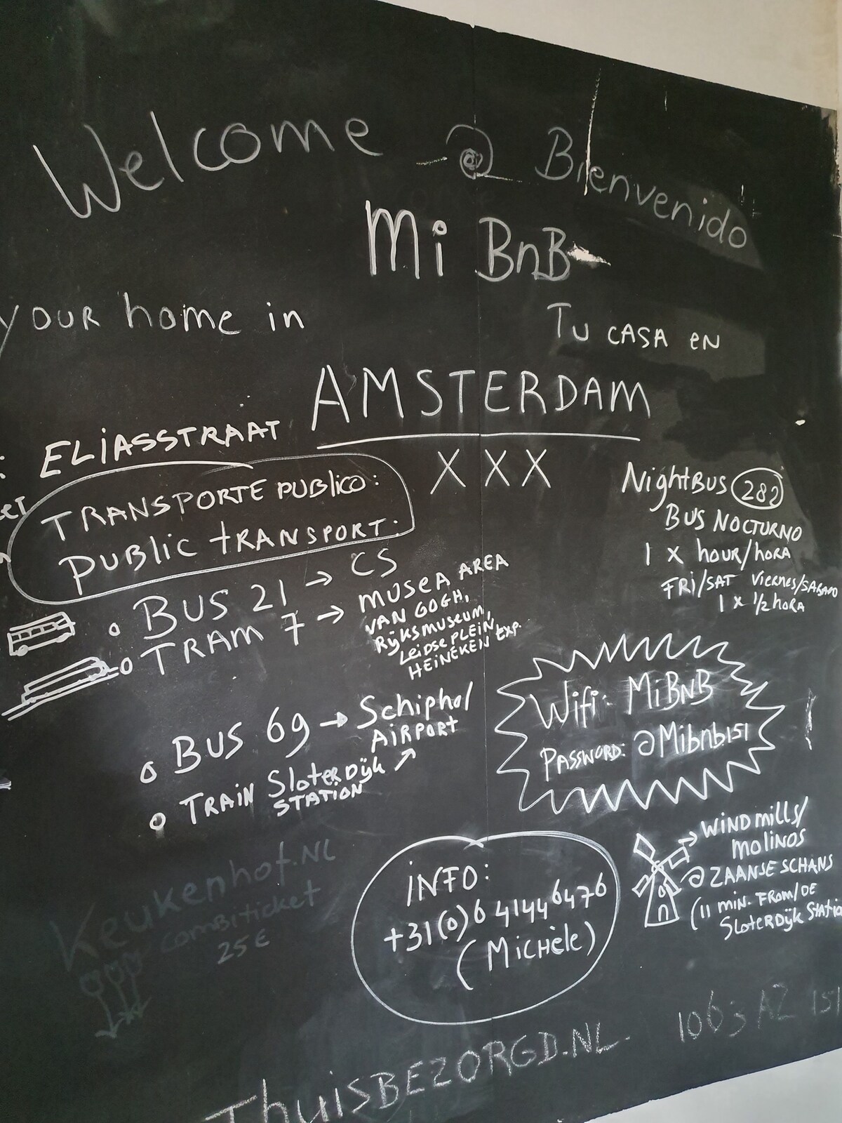 阿姆斯特丹精美客房，套房卫生间/NETFLIX/自行车