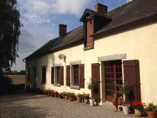 Rustic French Longere farmhouse