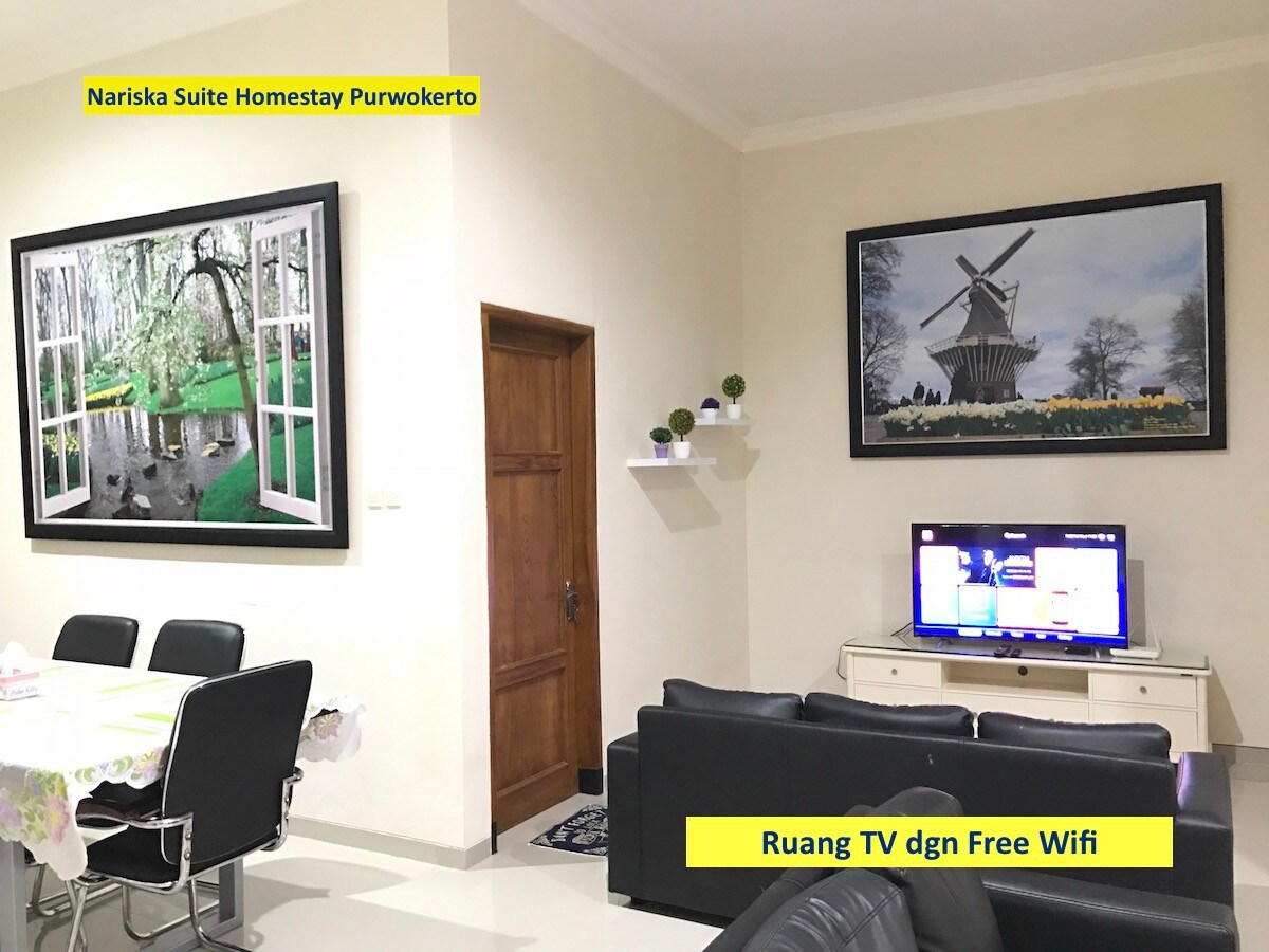 Nariska Suite Homestay Purwokerto, 3BR for family