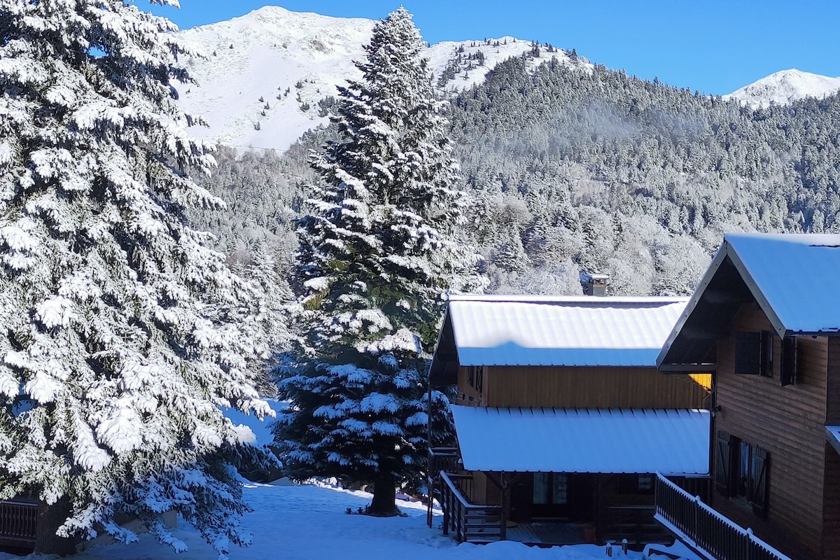 Chalet sur la station de ski du Mourtis