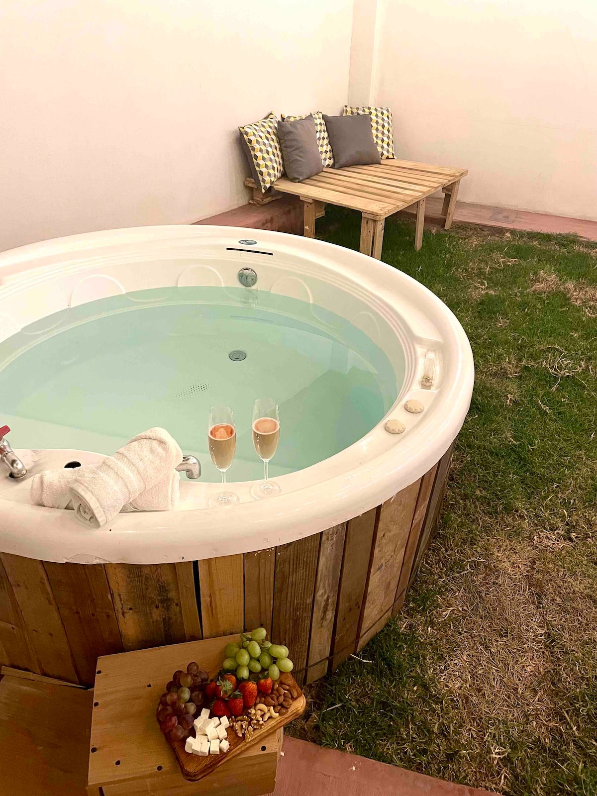 Casita con Jacuzzi compartido