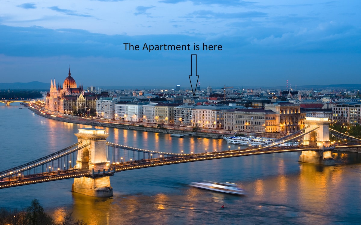 B64 60平方米布达佩斯市中心2卧室中文服务+ LivingR