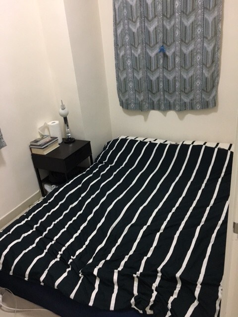 舒适的1间卧室-带露台的香港中央标准双人床！