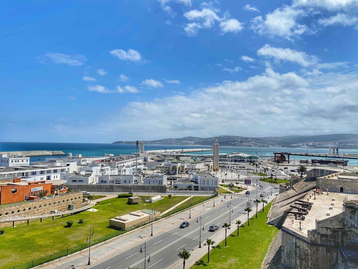 ☀️令人惊叹的美景，位于🌟Medina de tanger📍的理想位置