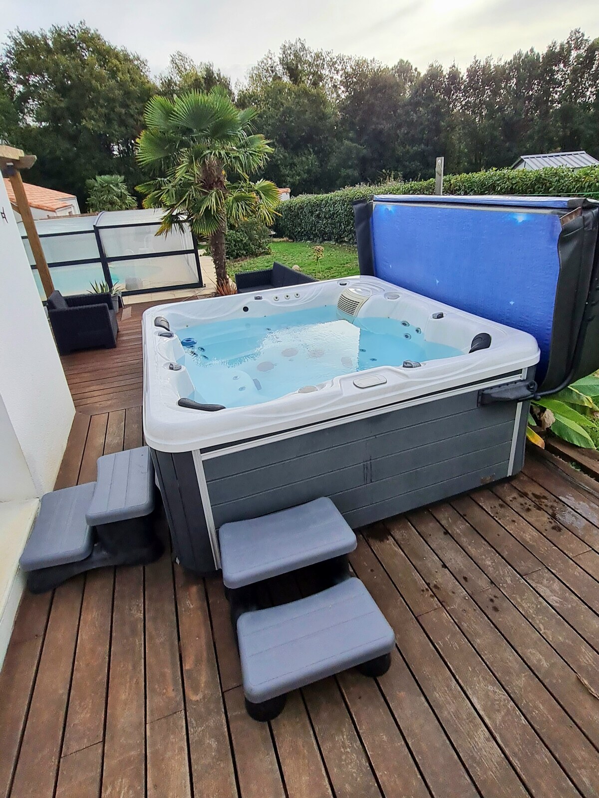 Studio avec accès Spa et Piscine privée