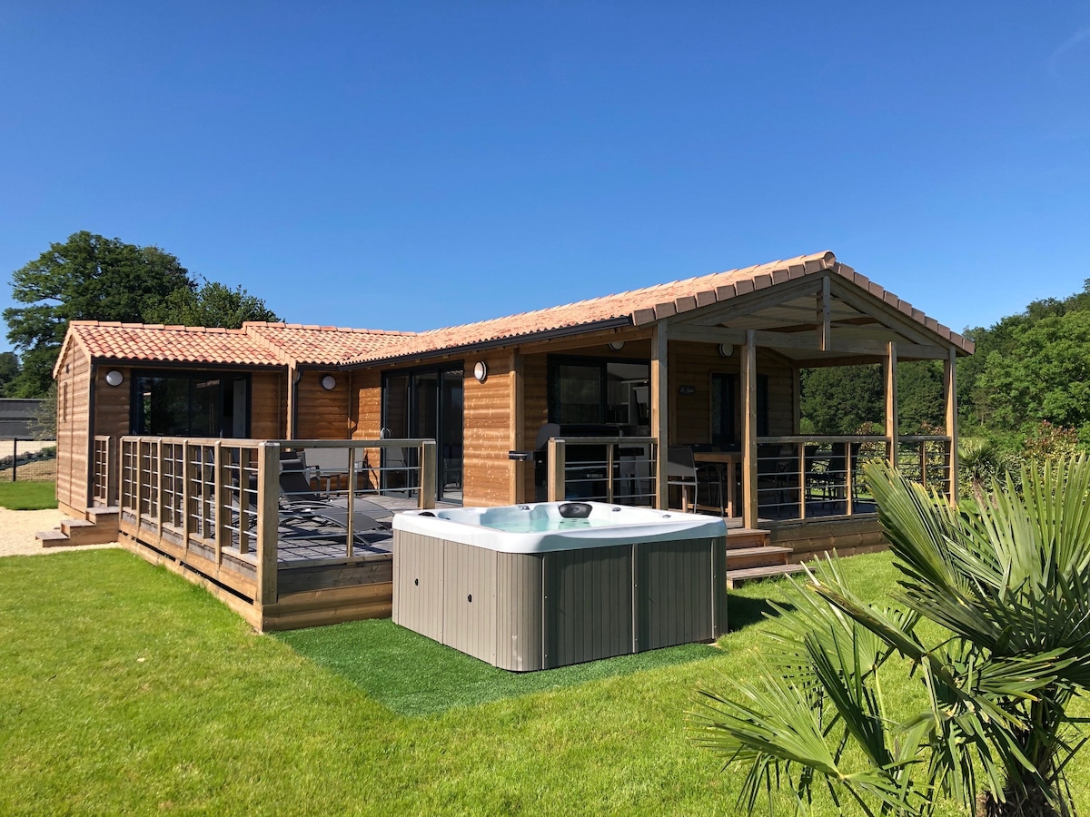 L'Ecrin du Breuil-Chalet Le Joyau Piscine Jacuzzi