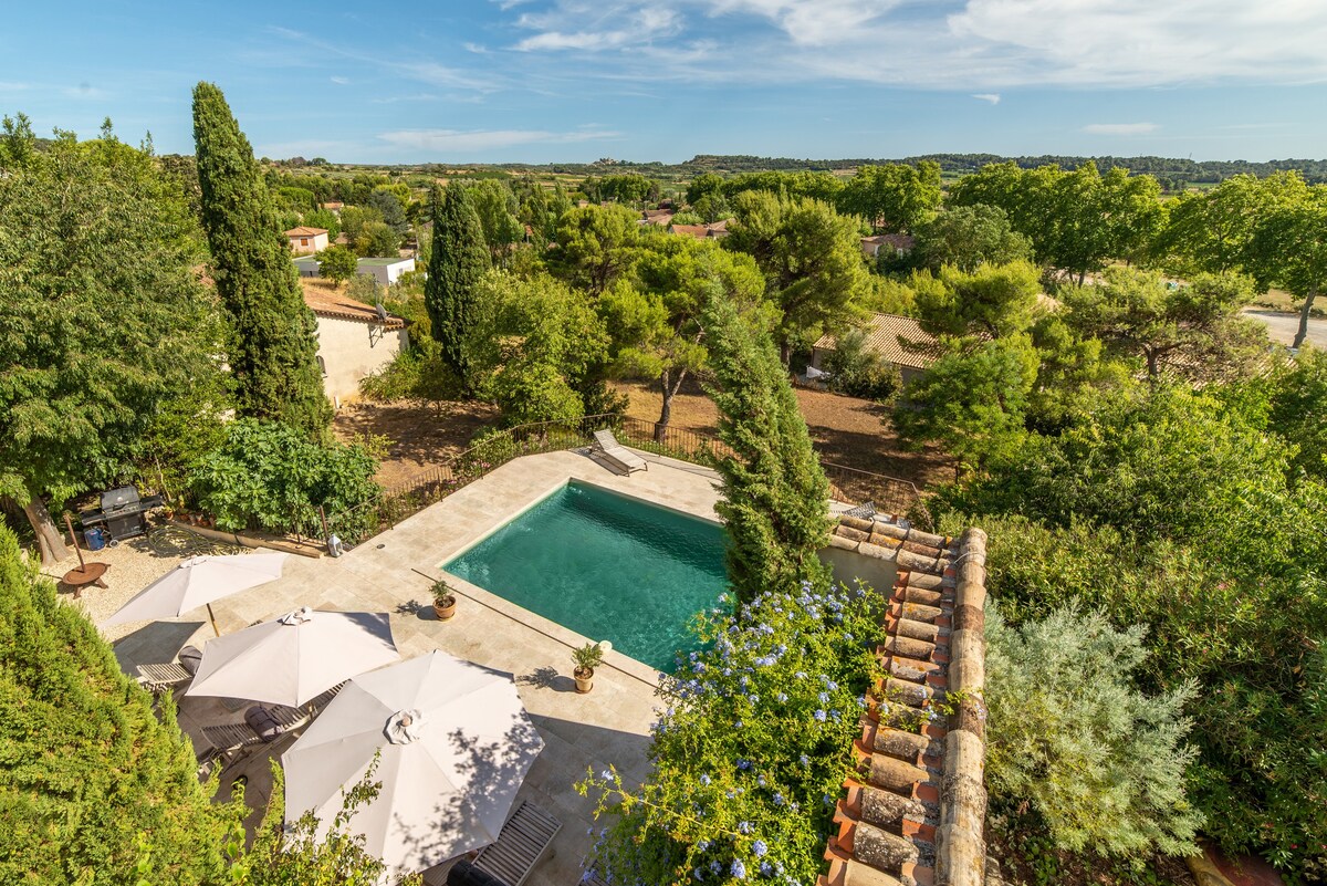 Luxueuse demeure vigneronne à Campagnan