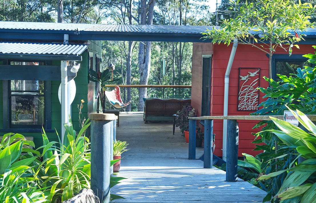 Birdsong Cottage ， Bermagui。灌木丛的和平。