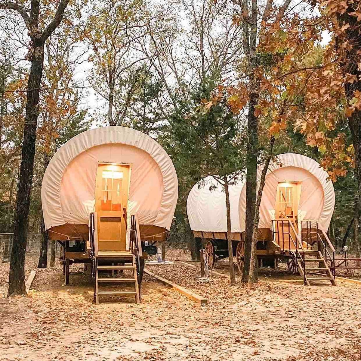 Conestoga Wagon 1-Pool/ hot tub @ Oak Meadow Ranch