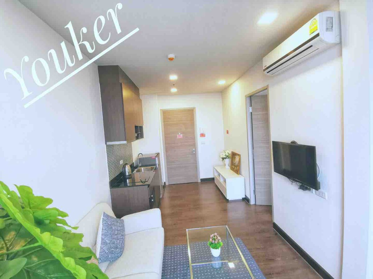 Youker Pattaya posh#精装酒店式公寓，高楼层，infinity pool