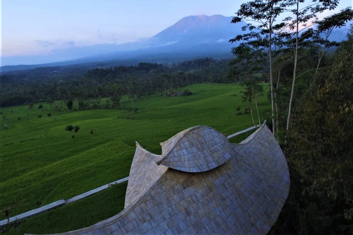 Nyan Bali -带私人厨师的竹屋度假胜地