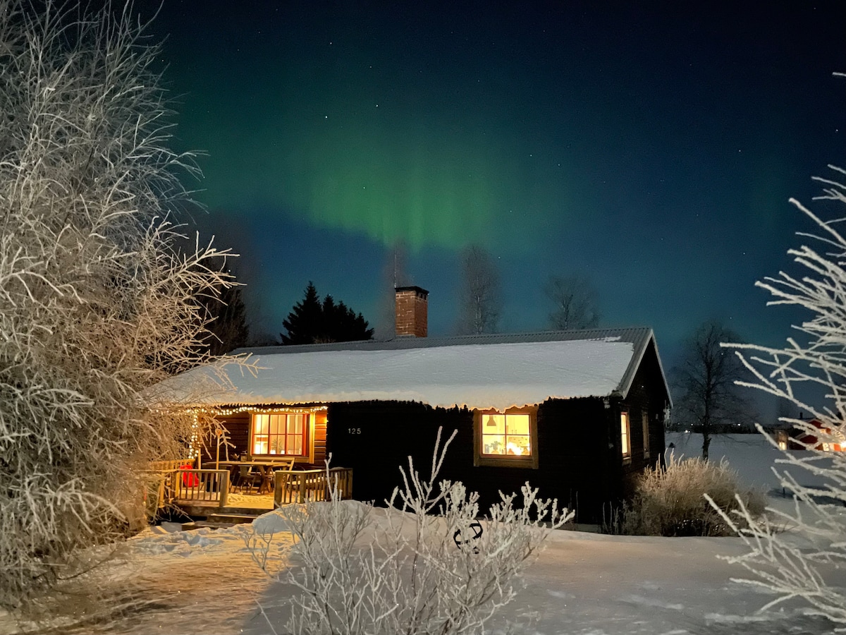 Åre Municipality Storsjön Bydalen附近的小屋