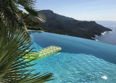 Mallorca Valldemossa Finca Meerklippe Infinitypool