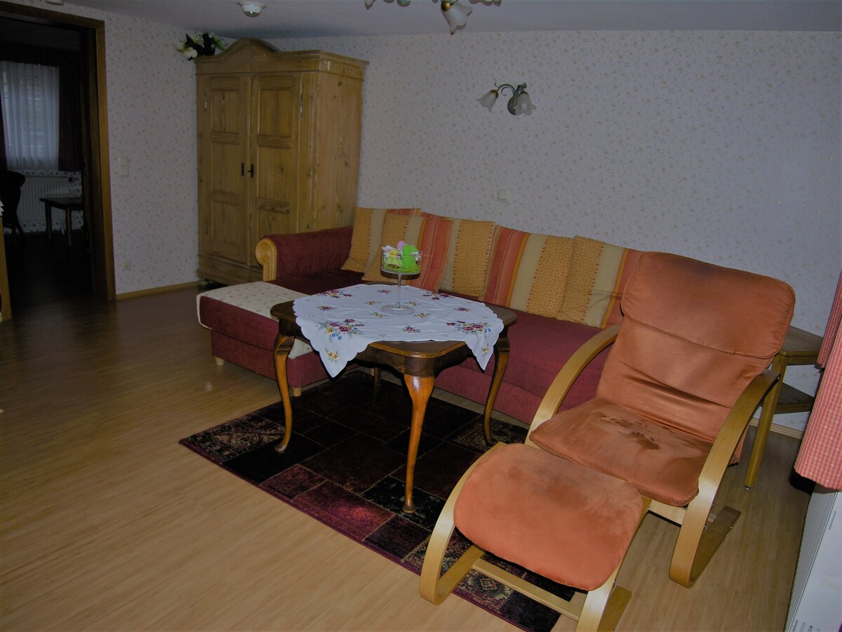 "Am Klingentor （欧盟）"公寓（ Rothenburg ob der Tauber ） ，公寓面积1 65平方米，带卫星电视