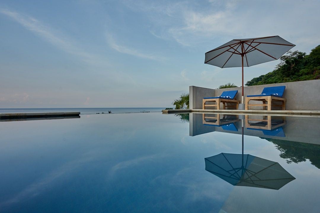 Aska 2别墅，私人游泳池，可欣赏迷人的海景