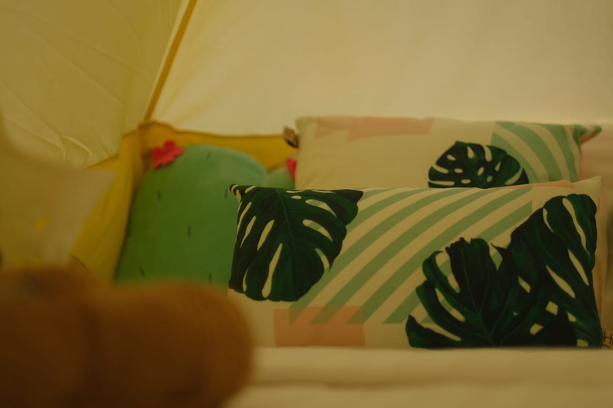 O Little Tent de Koh Chang标准双人床M尺寸