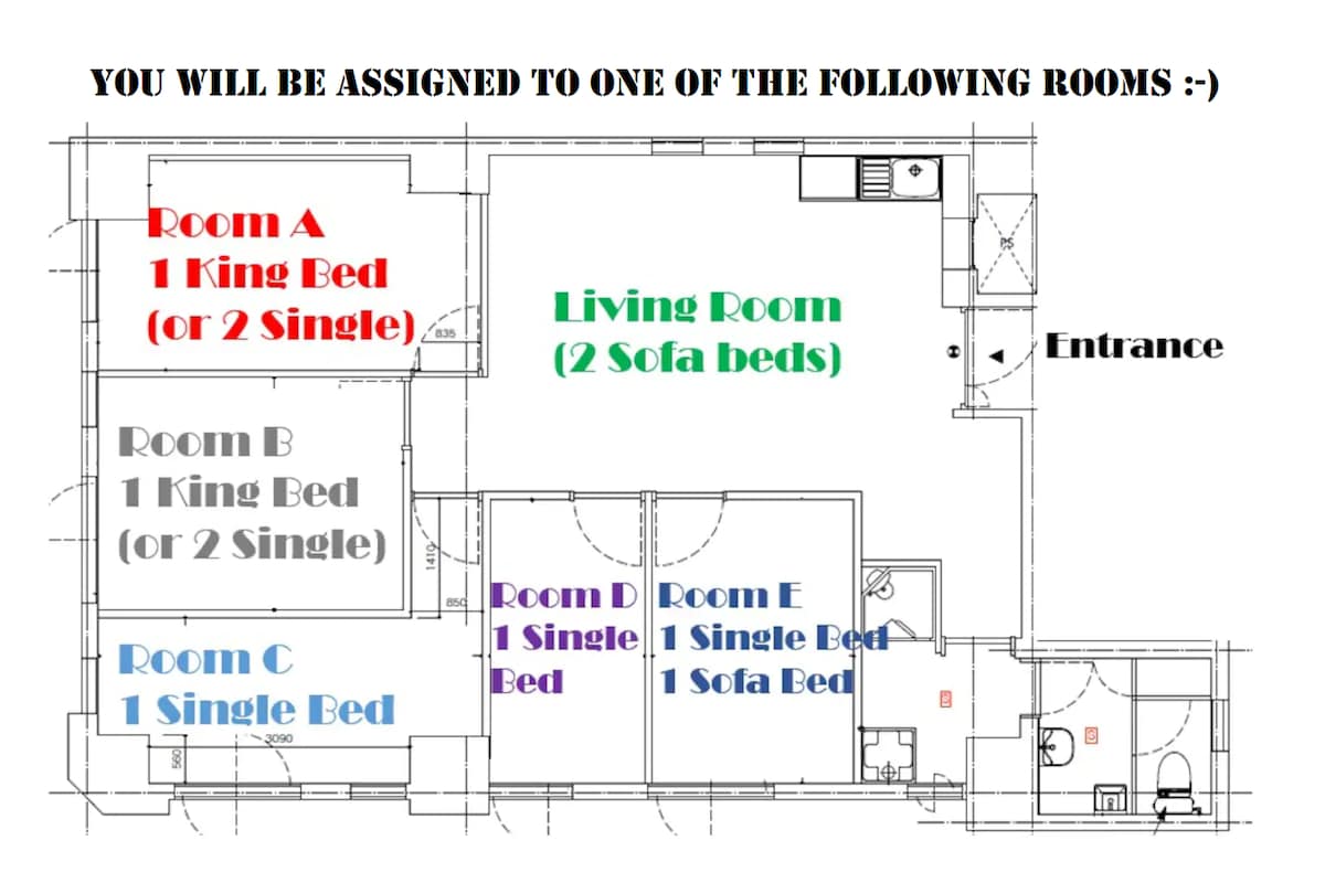 8 min Walk Akihabara Big Apt up to 10 People