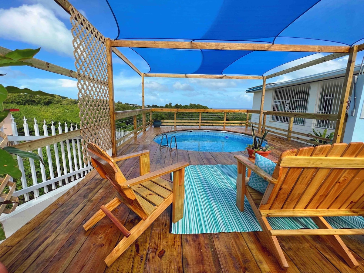 蓬塔斯蓝色景观-带泳池的欢乐房源