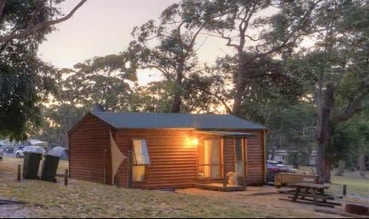 Wilderness Cabin 2 at Cape Conran