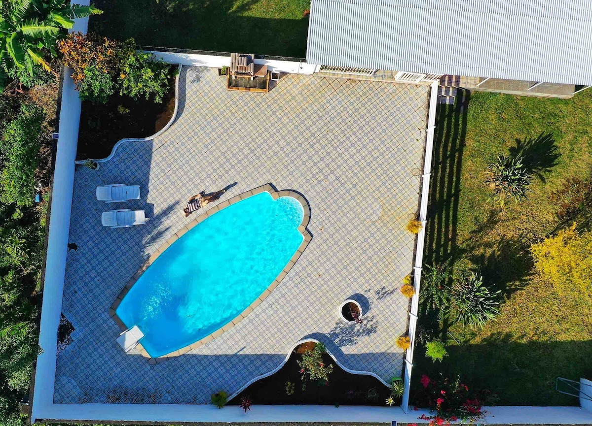Villa Andréa avec piscine, barbecue (Saint-André)