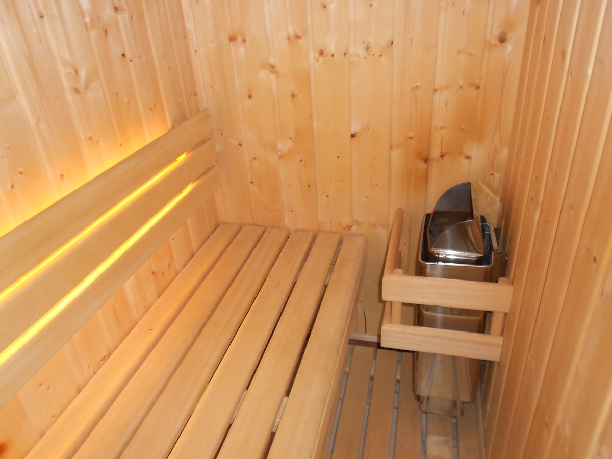 gite avec sauna et baignoire balnéo privés