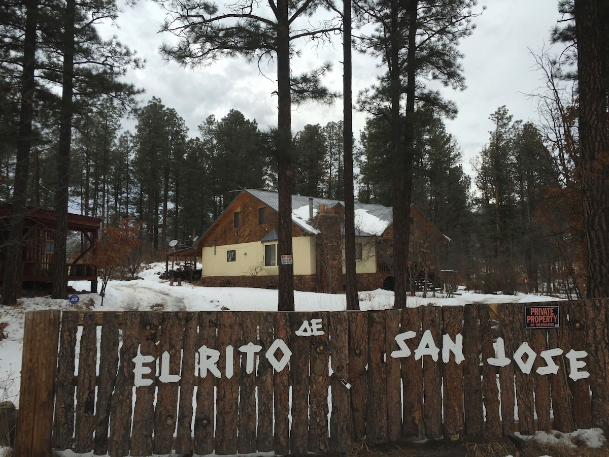 Denmin Cabin - El Rito Cabins - Hermit 's Peak