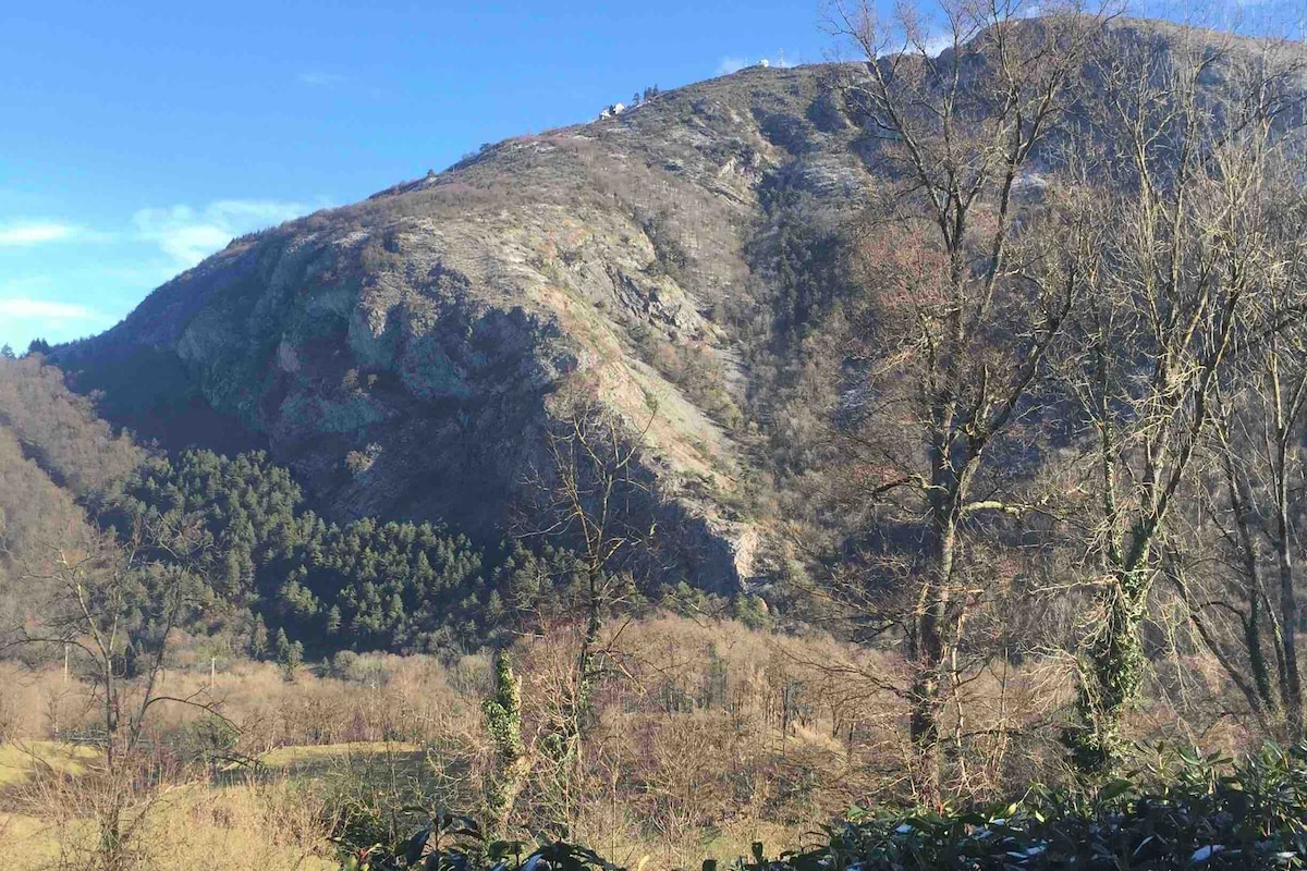 迷人的山景住宿