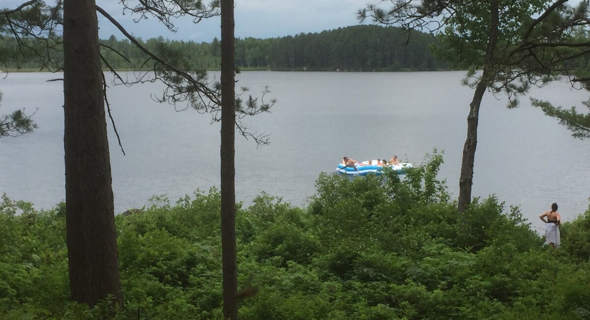 Swimming Moose-Private Lake-Great Fishing