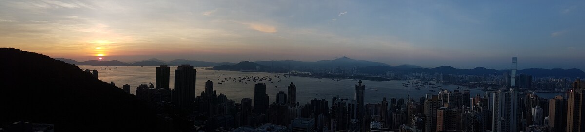 超大3卧室，可欣赏270 °香港港景