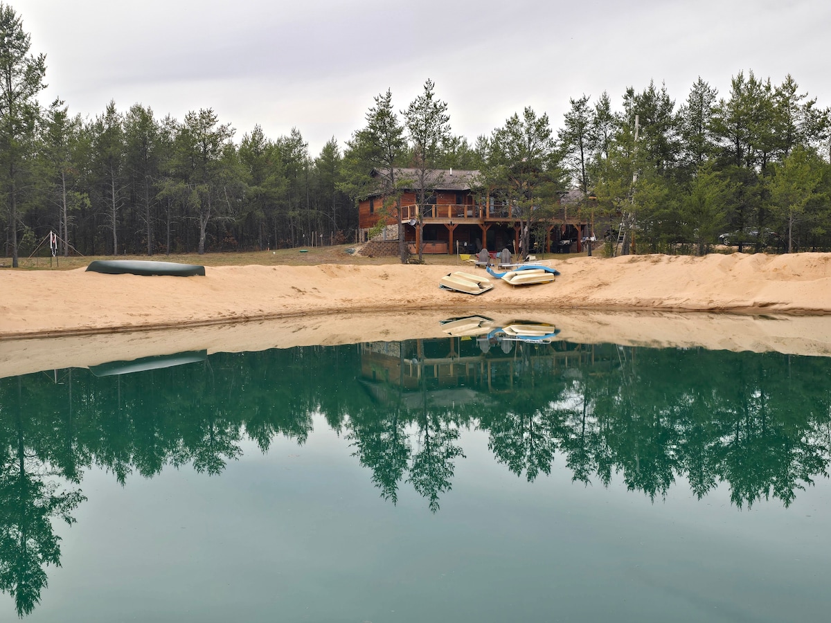 The Land in the Pines-Cabin