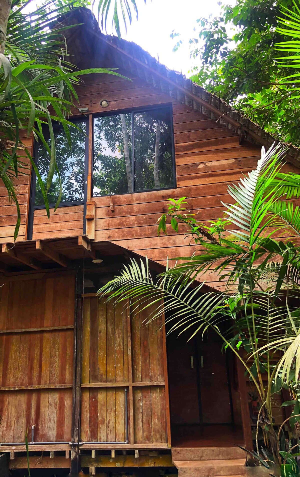 亚马逊漂亮的私人小屋-早餐。