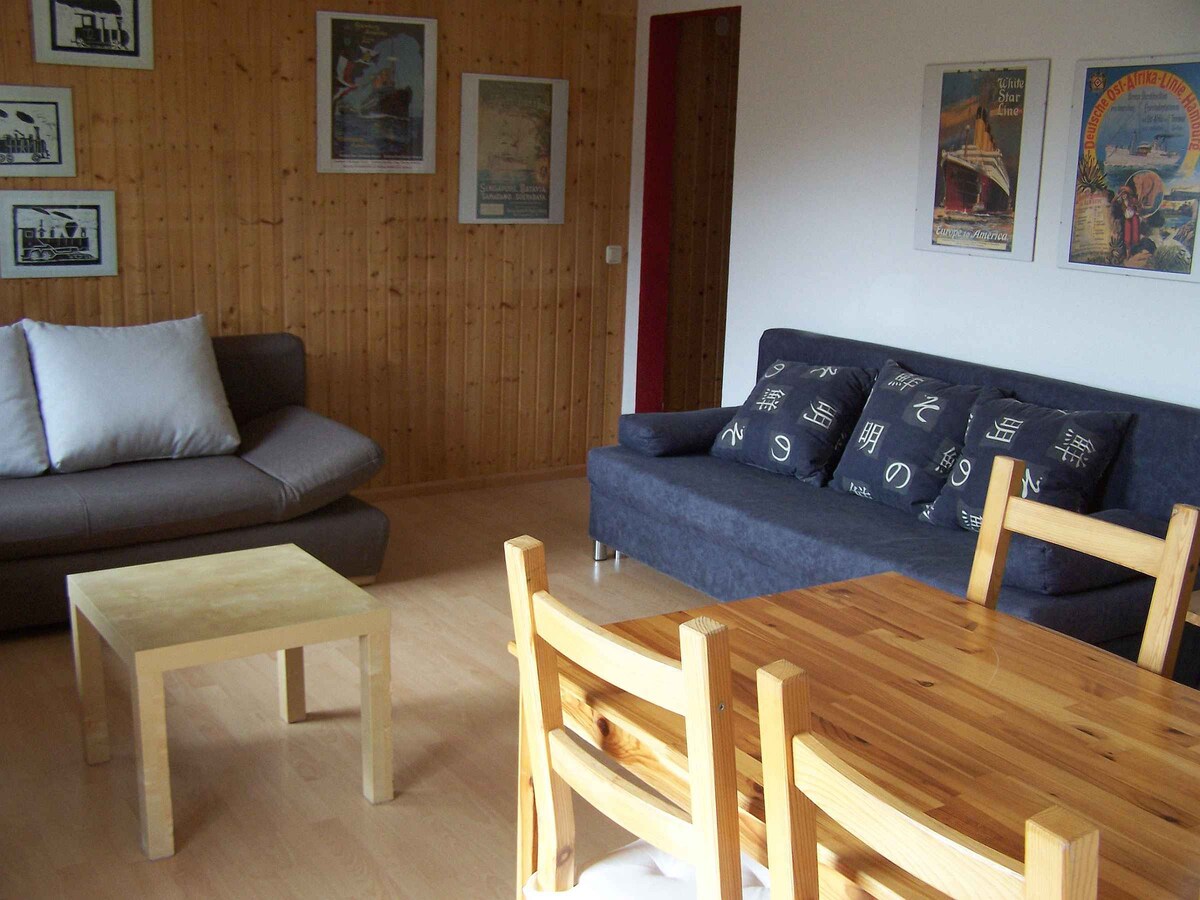 Ferienwohnung Unterschütz, (Ettenheim), Nichtraucher-Ferienwohnung 26qm, 1 Wohn-Schlaum,最多3人