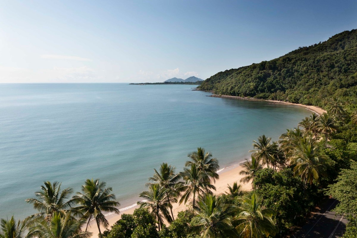 "Friends at Bingil" Mission Beach, rainforest view