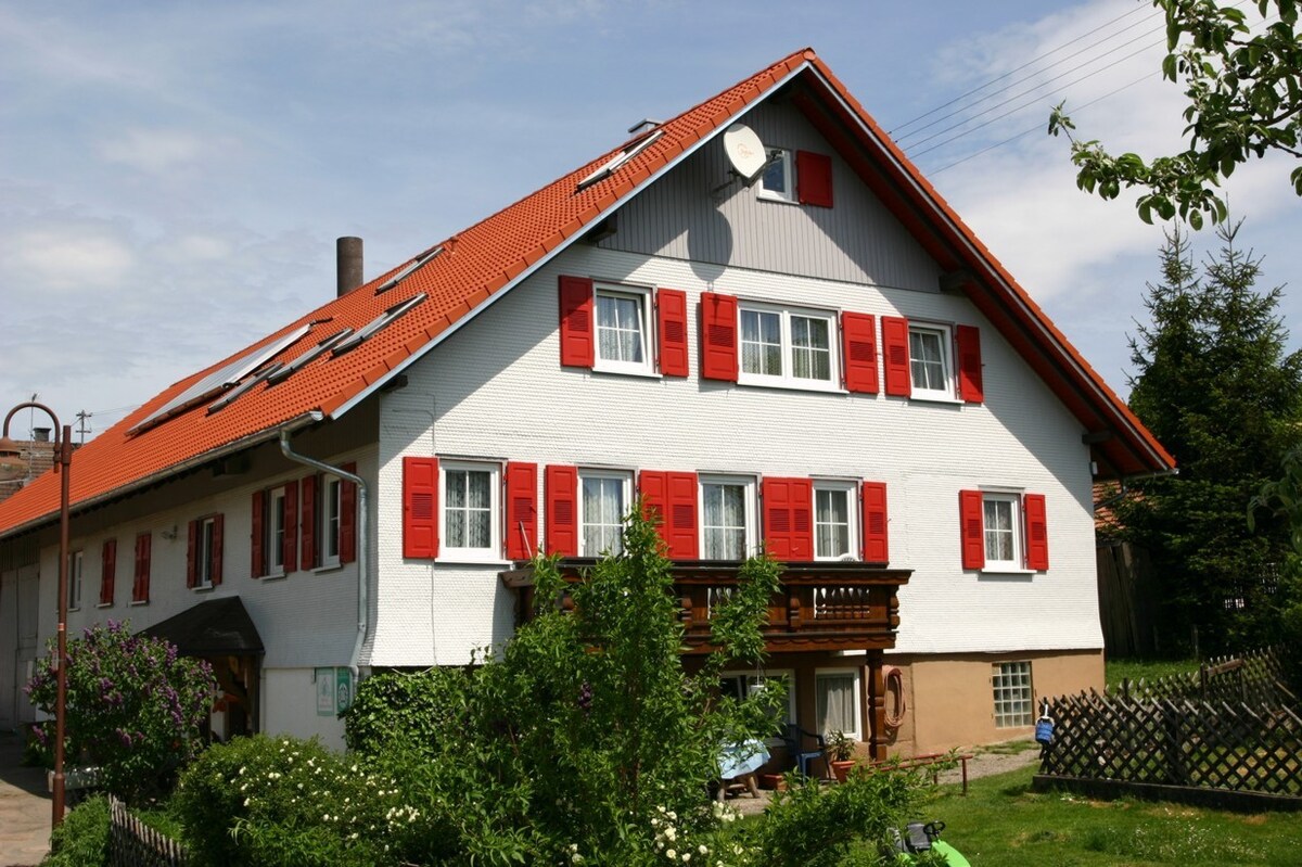 Ferienhof Hirschfeld (Pfalzgrafenweiler), Ferienwohnung Himmelsblick, 90qm, 3 Schlafzimmer