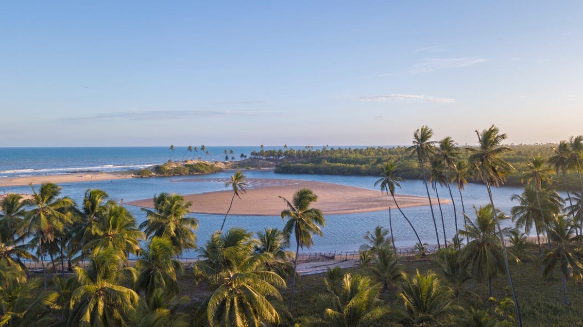 Paraíso escondido na linha verde